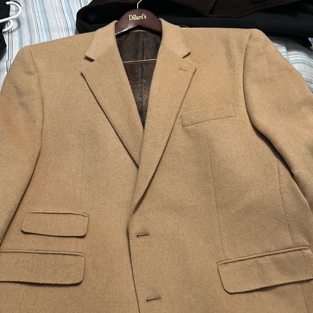 Tan Camel Hair Coat